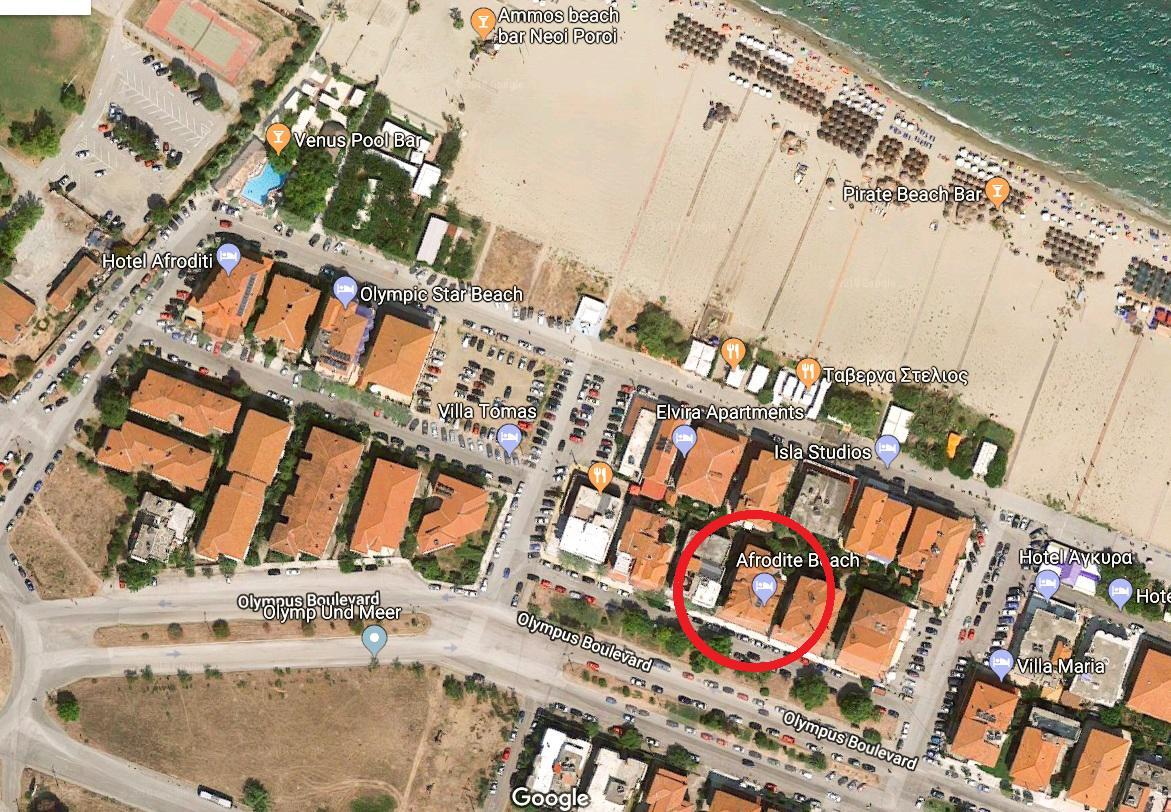 Afrodite Beach Néoi Póroi Eksteriør bilde